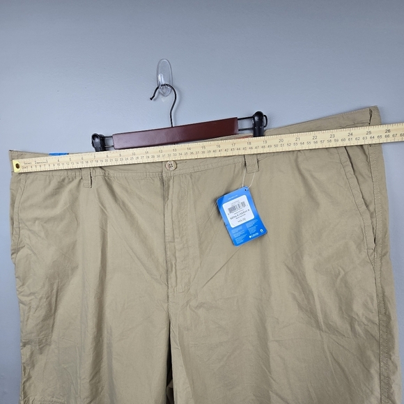COLUMBIA Modern Classic Casual‎ 7" Inseam Shorts Tan Mens Plus Size 52W - Picture 8 of 11